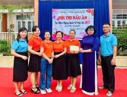 Hình ảnh Hội thi "Quý ông vào bếp" do LĐLĐ TP tổ chức và thi "Nấu ăn", năm học 2024-2025