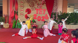 Hình ảnh HOẠT ĐỘNG THI GÓI BÁNH CHƯNG, BÁNH TÉT - TẾT BÍNH NGỌ 2026