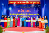 Trường mầm non Ngọc Hiệp tham gia hội thi 