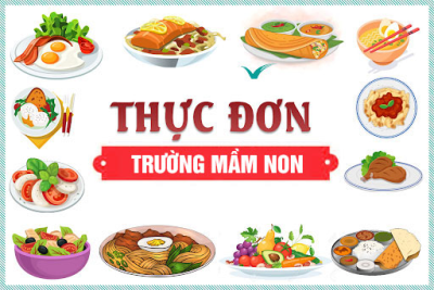 THỰC ĐƠN: TUẦN 1 - THÁNG 9/2025