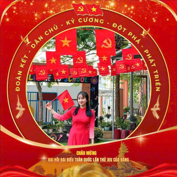 TRƯỜNG MẦM NON NGỌC HIỆP  CHÀO MỪNG ĐẠI HỘI ĐẠI BIỂU TOÀN QUỐC  LẦN THỨ XIV CỦA ĐẢNG