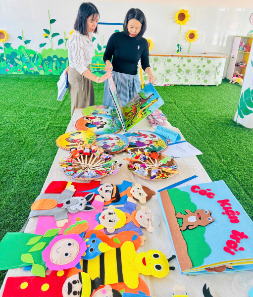 HỘI THI: LÀM ĐỒ DÙNG DẠY HỌC - ĐỒ CHƠI SÁNG TẠO - NĂM HỌC 2025-2026