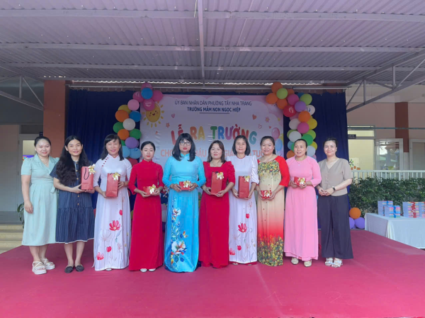 TRƯỜNG MẦM NON NGỌC HIỆP  TỔ CHỨC LỄ RA TRƯỜNG CHO CÁC CHÁU  KHỐI MẪU GIÁO 5-6 TUỔI, NĂM HỌC 2025 - 2026